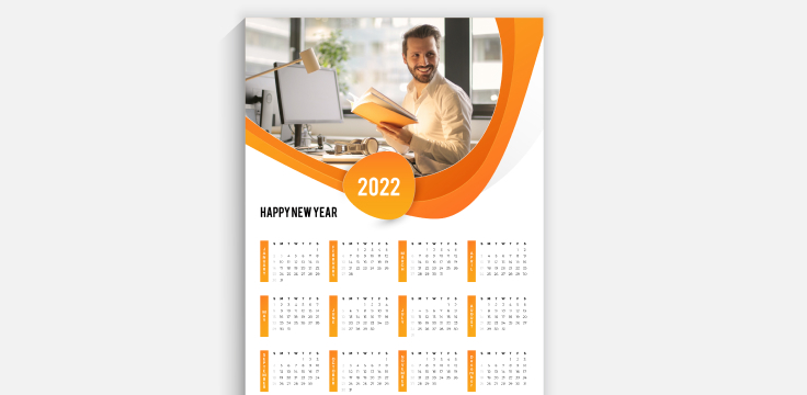 DL Fridge Magnet Calendar