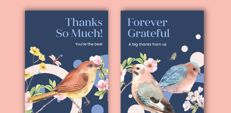 Full Colour Marketing & Counter Cards