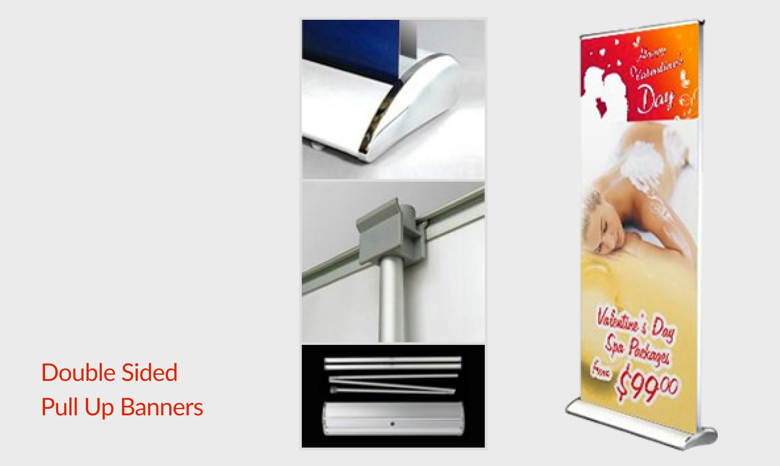 Double Side Pull Up Banners Sample