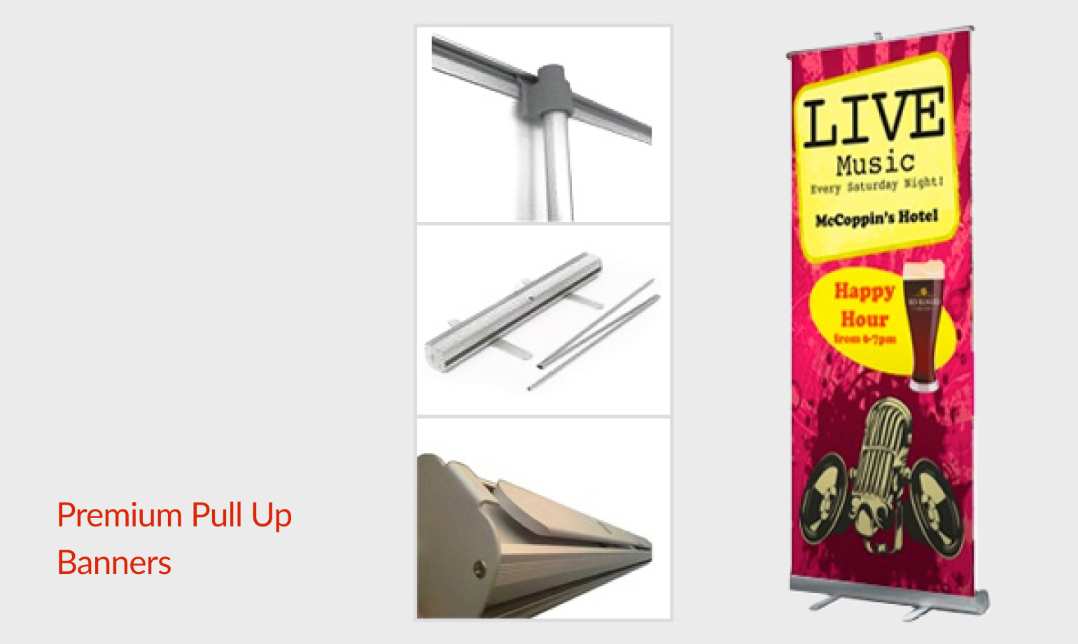 Premium Pull Up Banners Sample