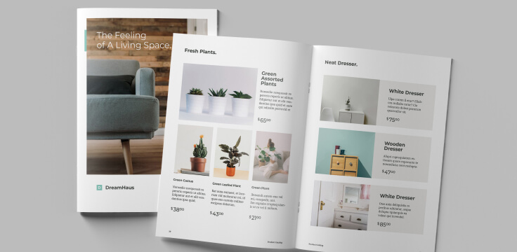 Self-Cover Saddle Stitch Booklet Printing