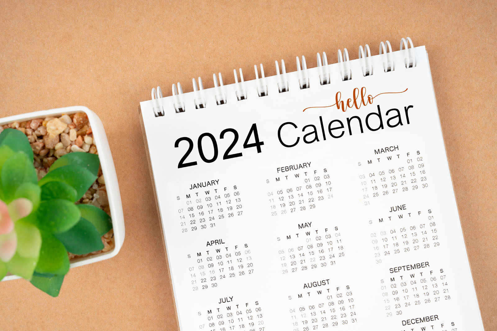 2024 Calendar Print - Calendar Printing Service Melbourne