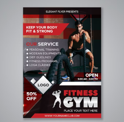 Gym Flyer Template