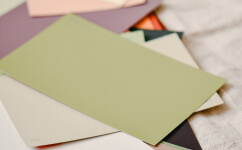 What paper should I print my business cards on?