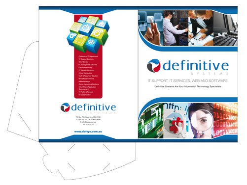 Presentation Folders - Single sided, flap, no gussett