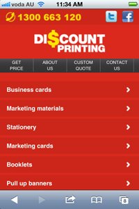 Mobile Site Preview